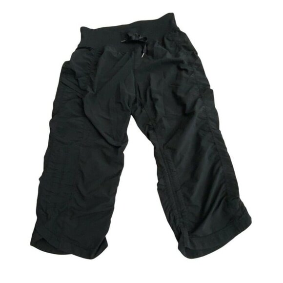 ZELLA Women's Size 0 Black Eclipse MOVE IT Ruched Capri Pants - Picture 4 of 12